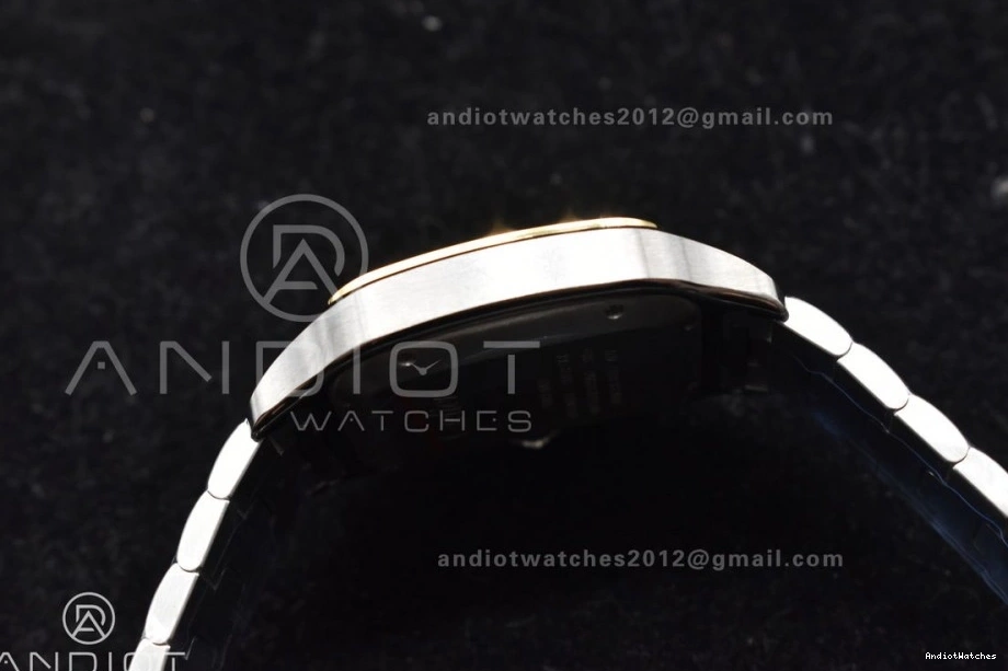 on BVF SS 1:1 40mm Contemporary Best 9015 YG Cartier de 1053 SS MIYOTA V YG Bracelet Edition White SmartLinks Dial Santos 0828
